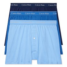 ☆【CK男生館】Calvin Klein KNIT四角內褲/平口褲【CKU001C4】☆三件組(L-XL)