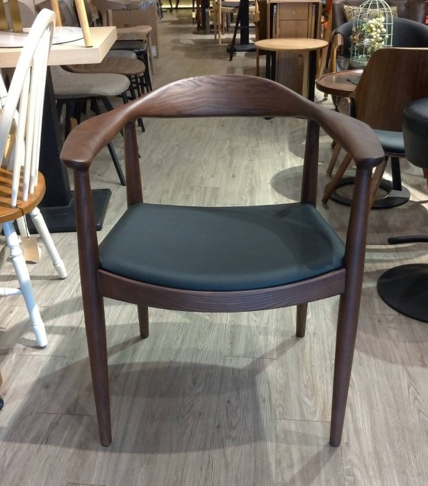 【找椅子】北歐經典復刻THE CHAIR 漢斯.韋格納 牛皮總統椅   台灣製