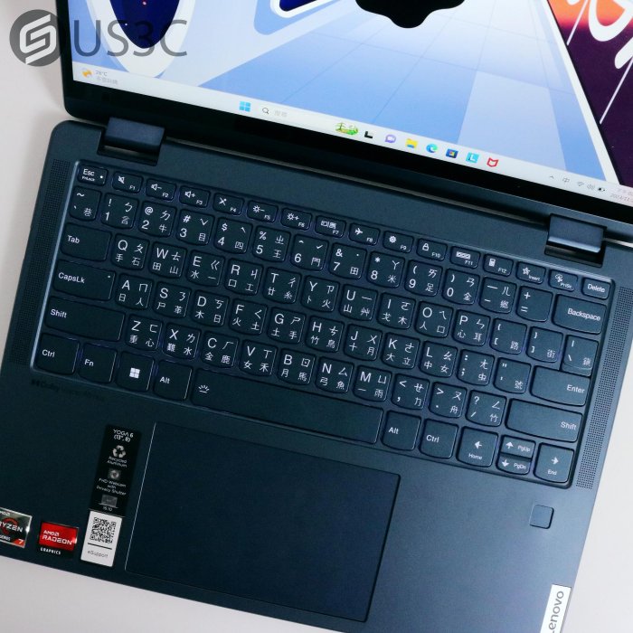 【US3C-青海店】聯想 Lenovo Yoga 6 13ABR8 13吋 FHD+ 觸控螢幕 R7-7730U 16G 512G SSD 二手筆電 原廠保固內