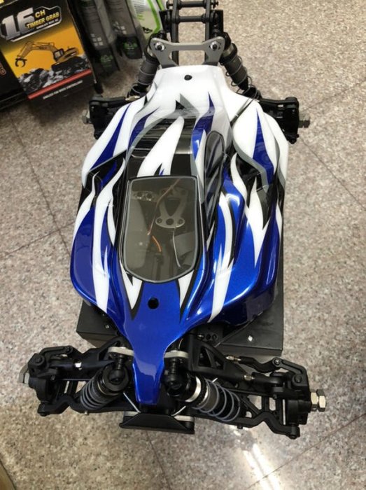 創億RC HYPER 禾寶 1/8 VS 電動越野車100A防水無刷電變+2000KV無刷馬達RTR版2.4G