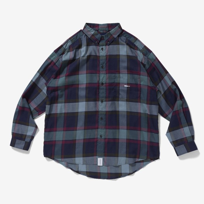 日貨代購CITY】2021SS DESCENDANT HYANNIS B.D LS SHIRT 格紋口袋襯衫