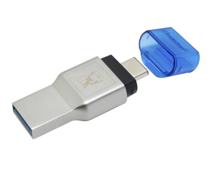 Kingston 金士頓 記憶卡讀卡機 MobileLite Duo 3C 讀卡機 USB Type-C MicroSD