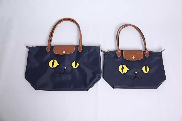 折扣中全新正品 LONGCHAMP LE PLIAGE 尼龍水餃包 折疊包 國民包 S號 M號 貓咪包 粉色藍色