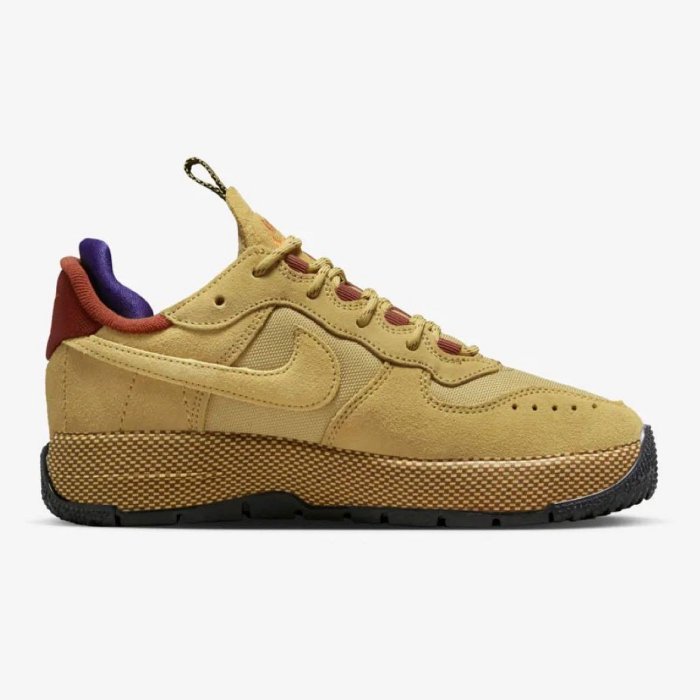 R'代購W Nike Air Force 1 Wild Wheat Gold 小麥黃橘紅紫FB2348-700