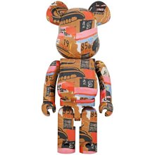 【日貨代購CITY】BE@RBRICK Andy Warhol JEAN-MICHEL BASQUIAT 公仔 現貨