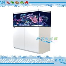 【魚店亂亂賣】Red Sea紅海REEFER XL425海水超白玻璃珊瑚礁岩套缸120X57.5X55cm(白)底濾