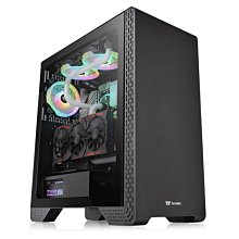 小白的生活工場*Thermaltake S300 強化玻璃中直立式機殼/黑/白二色可以選