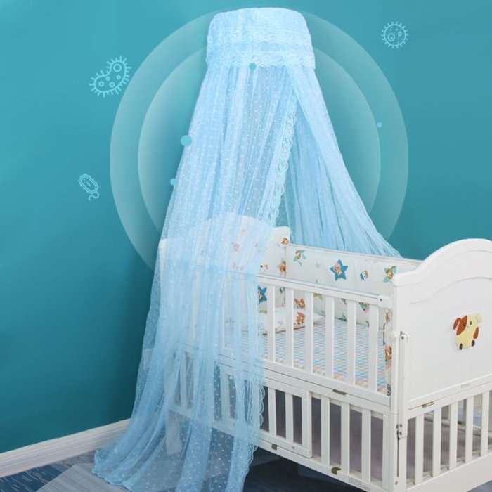 嬰兒床兒童拼接床蚊帳防蚊罩嬰幼兒寶寶小床免打孔全罩式落地