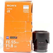 【高雄青蘋果3C】Sony FE 55mm f1.8 ZA SEL55F18Z 蔡司 二手鏡頭#87097