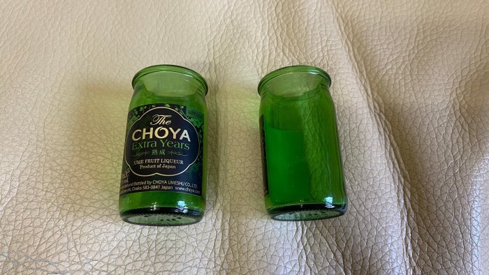 可愛 迷你 choya 迷你小酒瓶 空酒瓶 酒瓶空罐 擺飾 收藏