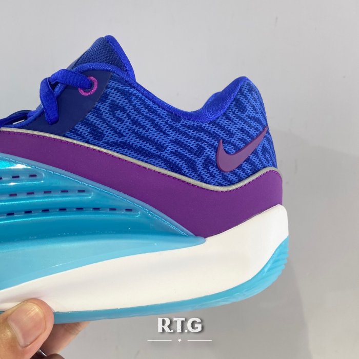 RTG】NIKE KD 16 EP 藍紫籃球鞋果凍底低筒3M 反光包覆緩震男鞋DV2916