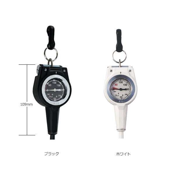 台灣潛水---BISM SINGLE LIGHT GAUGE GK2410KW  高壓單錶