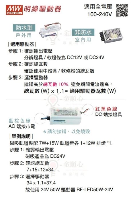 ☼金順心☼ 舞光 5050 低壓戶外軟條燈 防水 IP66 需搭配 12V 變壓器 軟燈條 變壓器另計