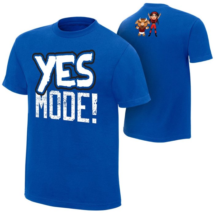 [美國瘋潮]正版WWE Daniel Bryan & Brie Bella Yes Mode 經典合體YES模式衣服特價