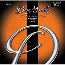 【現代樂器】現貨！Dean Markley 2503電吉他弦(10-46)NickelSteel Electric簽名款