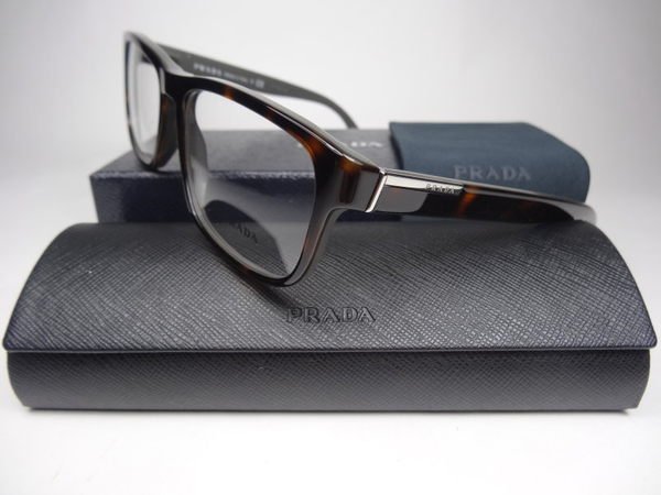 信義計劃 眼鏡 PRADA 普拉達 VPR 07P 彈簧腳 玳瑁色 膠框 方框 eyeglasses