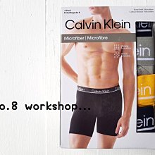 多款任2組75折【Calvin Klein MICROFIBER低腰長版四角內褲】☆【CKU001W3】(M)四件組