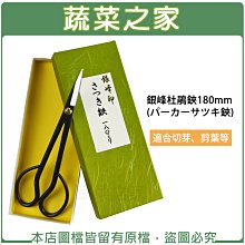 【蔬菜之家滿額免運009-UA2】銀峰杜鵑鋏180mm(パーカーサツキ鋏) (日本進口)※不適用郵寄掛號配送※