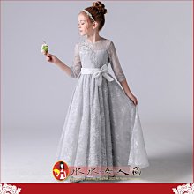 現貨特價！小女生Q版公主風蕾絲長裙禮服 - 獨一無二的仙氣飄飄，只有這一件！
