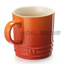 【易油網】【缺貨】Le Creuset 陶瓷圓杯 馬克杯 0.35L 火焰橘 櫻桃紅 WMF