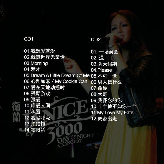 衛蘭 2012 Janice 3000 Day & Night Concert演唱會2C