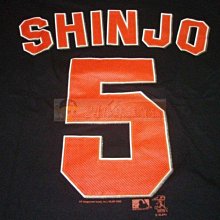 貳拾肆棒球-日本帶回LEE美國大聯盟MLB舊金山巨人新庄剛志背號TEE/XL