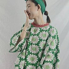 【2024山東伍月號】23SS！韓國製  YOOM撞色花朵上衣