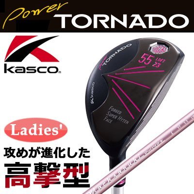 (易達高爾夫) 原廠日規 女用 KASCO POWER TORNADO 8 混血桿 小雞腿 鐵木桿