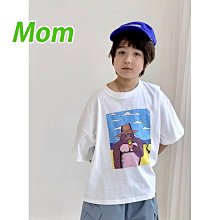 FREE(MOM) ♥上衣(WHITE) DRESS MONSTER-2 24夏季 DRM240430-024『韓爸有衣正韓國童裝』~預購