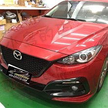 【小鳥的店】馬自達 2014-16 MAZDA 3 馬3 5門 KS 前保桿+後保桿+側裙一台份 魂動紅實車