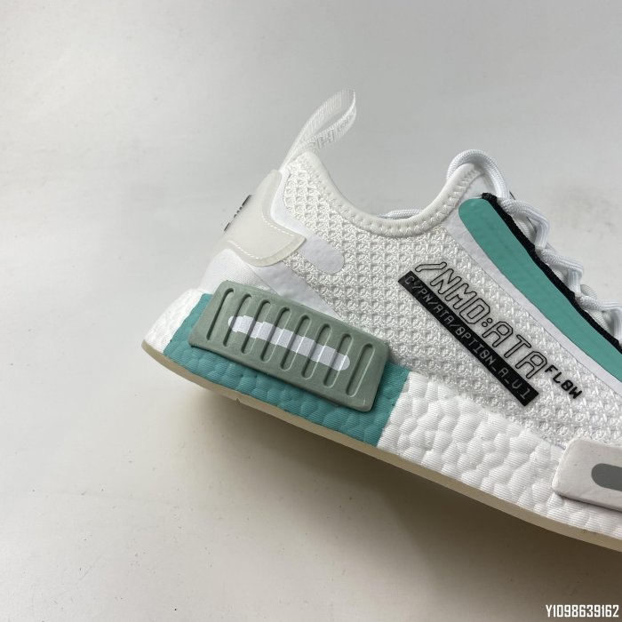 adidas NMD_R1 SPECTOO  白綠色 經典 百搭 慢跑鞋 FZ3628 36-45 情侶鞋