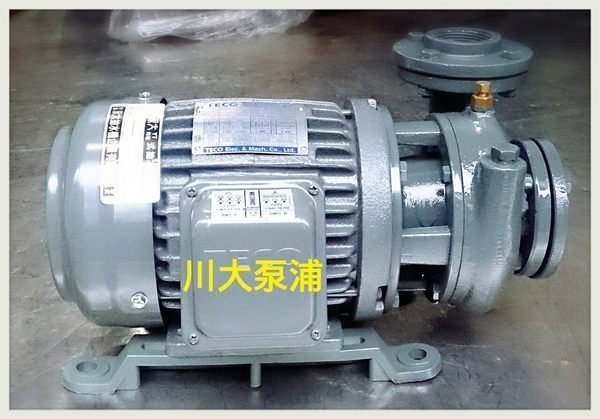 【川大泵浦】東元馬達1HP*2P三相永大抽水機。抽水馬達。冷氣冷卻循環用馬達-永大泵浦 MIT