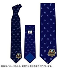 貳拾肆棒球紀念館-日本帶回-日職棒80週年紀念12球團LOGO領帶
