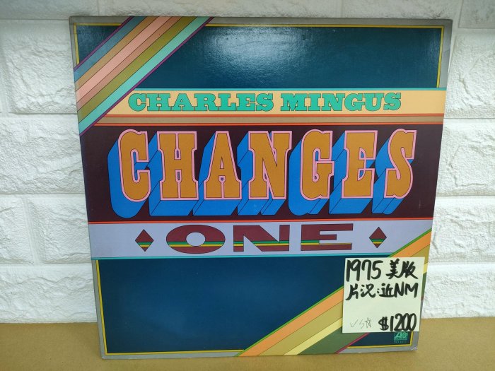 1975美版Charles Mingus Changes one 爵士黑膠