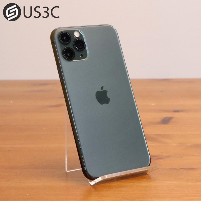 【US3C-板橋店】公司貨 Apple iPhone 11 Pro 64G 5.8吋 夜幕綠 A13晶片 無線充電 4G手機 UCare提供6個月保固