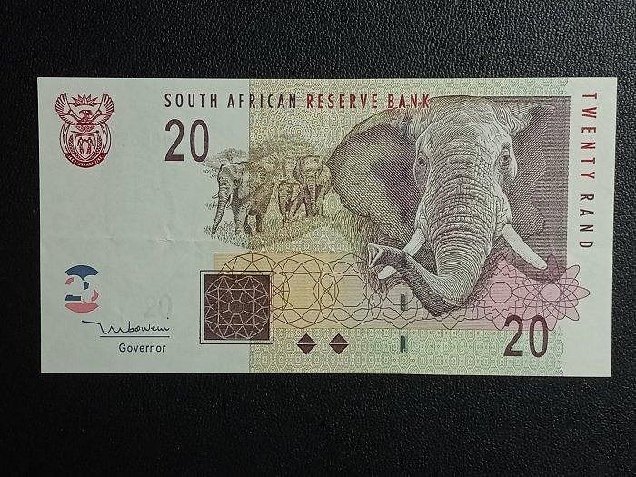 2005年 南非 20 rand紙鈔