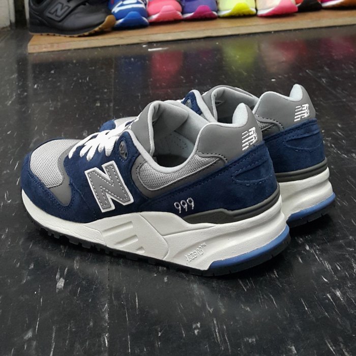 New Balance nb 999 ML999NV 藍色 深藍色 余文樂著 基本款 麂皮 網布 復古 經典 慢跑鞋