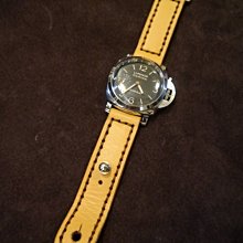 KH手工皮革工作室 MIT真皮錶帶訂製(不含錶面)專業訂製不是工廠大量生產皮革縫線顏色可自選情人節父親節結婚禮物