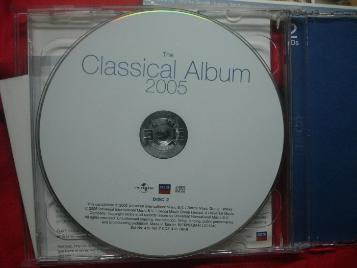 [原版光碟]F The Classical Album 2005 [Import Version]   2CD