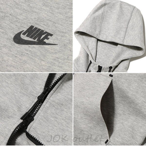 【海外代購】NIKE TECH FLEECE AW77 科技棉 連帽外套 風衣 夾克 防風 黑色 灰色 秋冬 余文樂