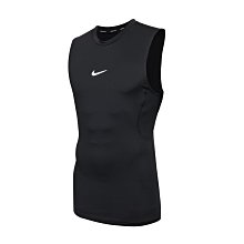 NIKE 男運動緊身背心(Dri-FIT 休閒 上衣「FB7915-010」≡排汗專家≡