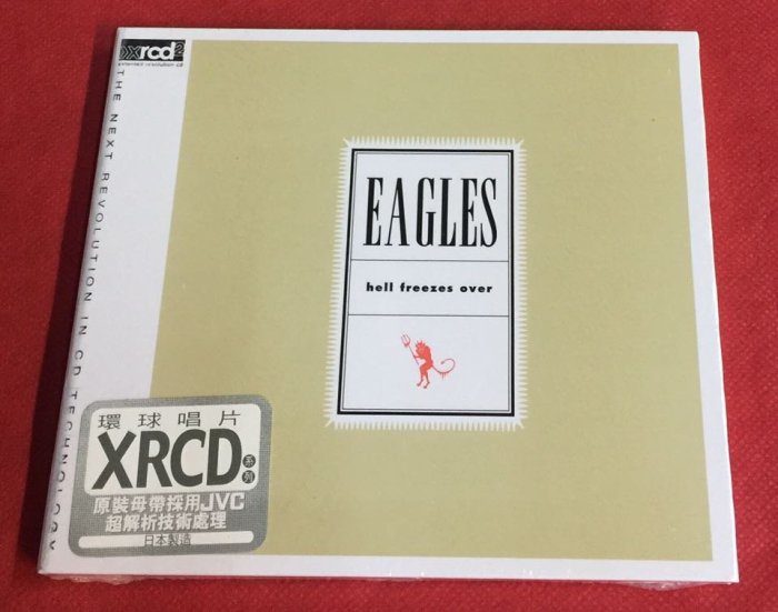 暢享CD~現貨 老鷹樂隊 Eagles Hell freezes over冰封地獄 加州旅館 XRCD