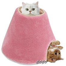【出清】日本Marukan圓柱型貓咪遊戲屋CT-250寵物睡床/貓睡袋//貓床//睡墊//睡窩
