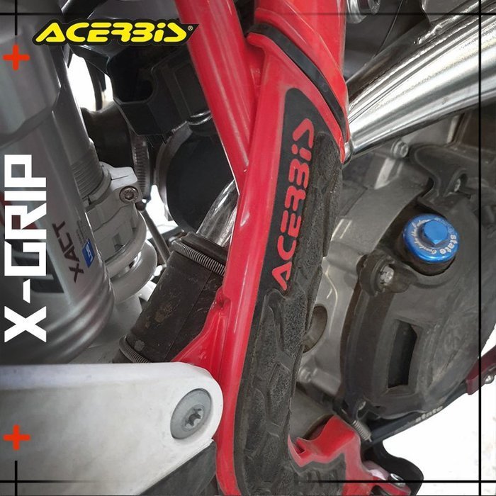 伊摩多※義大利ACERBiS X-Grip車架保護蓋 HUSQVARNA TC FC GAS GAS 0023600白黑