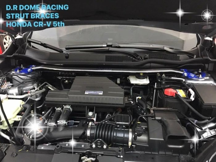 【通信販售】D.R DOME RACING HONDA CRV5 CRV-5 前上拉桿 引擎室拉桿 鋁合金 CRV 5