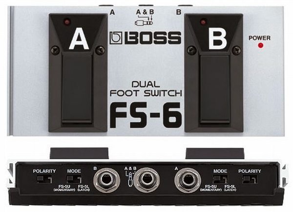 【六絃樂器】全新 Boss FS-6 雙功能開關踏板 適用鍵盤 節奏機 吉他音箱 / 現貨特價