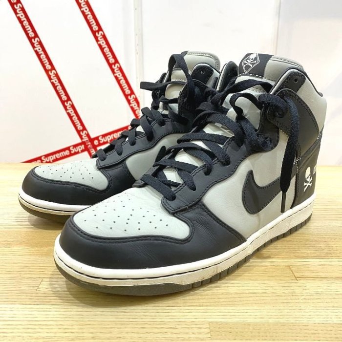 BLACK極新MASTERMIND JAPAN x FCRB x NIKE真皮MMJ骷髏F.C.R.B牛皮DUNK SB