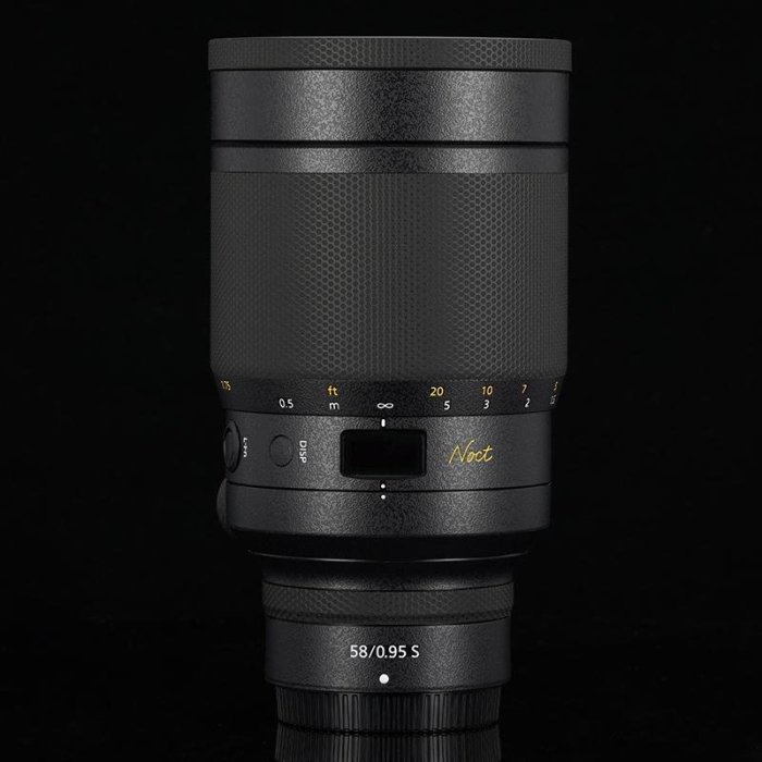 美本堂適用尼康Z 58mm/f0.95S 相機鏡頭保護貼膜貼紙皮紋貼皮3M