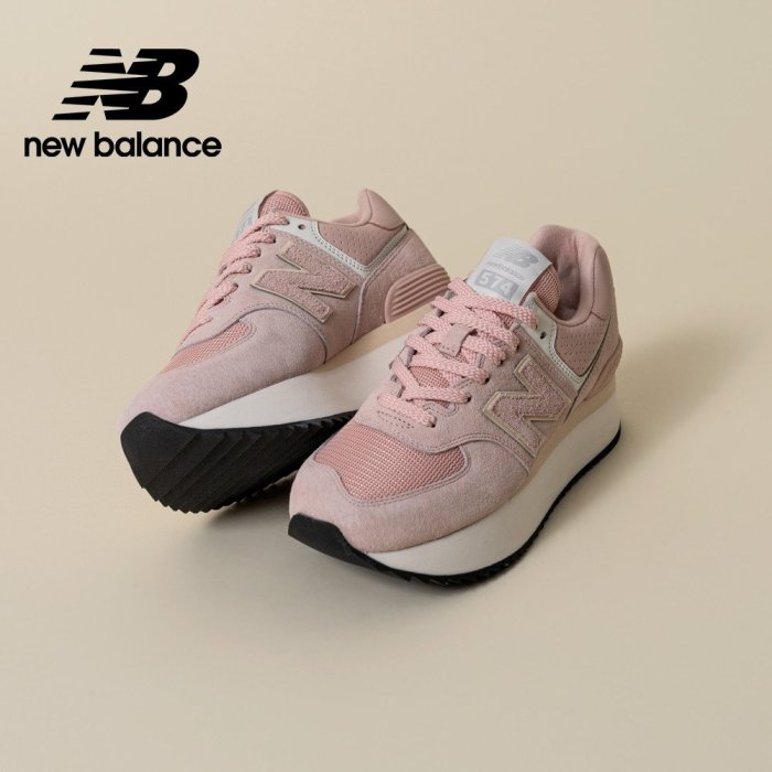 (PSM街頭潮流選)NEW BALANCE 574 櫻花粉 WL574ZACB