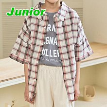 JS~JXL ♥襯衫(棕色) ERINJ-2 24夏季 ERI240415-159『韓爸有衣正韓國童裝』~預購